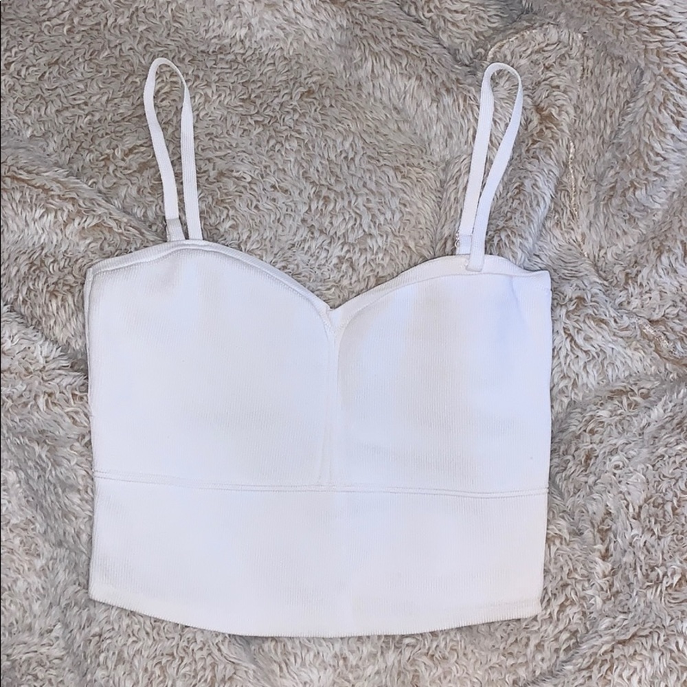 LF White Tank Top